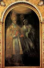 Św. Stanisław - obraz w ołtarzu gł&oacute;wnym
